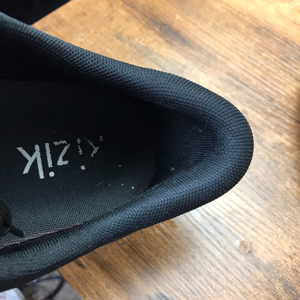 Kizik Paris Sneakers Womens 9.5 Blk Mesh/Leather Slip On Hands Free Comfort Shoe - Picture 13 of 13